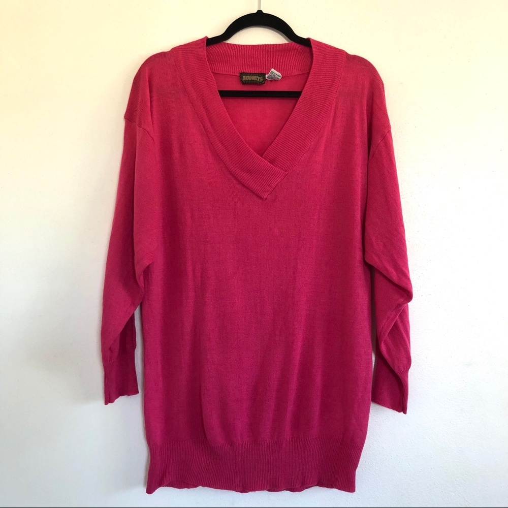 Vintage Nuggets Oversized Medium V Neck Sweater.